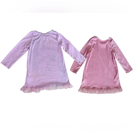 5pc Disney Girls Nightgowns Bundle Minnie Frozen Princess Pajamas 4T - Picture 6 of 11